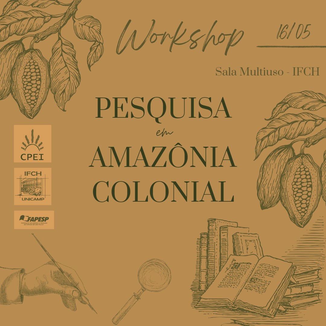 Workshop de Pesquisa em História Colonial da Amazônia